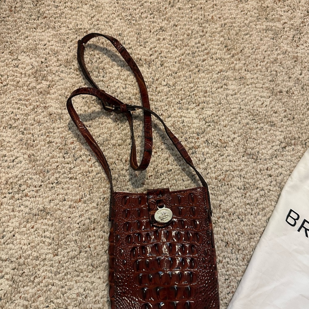 Brahmin Crossbody Bag in Rich Brown